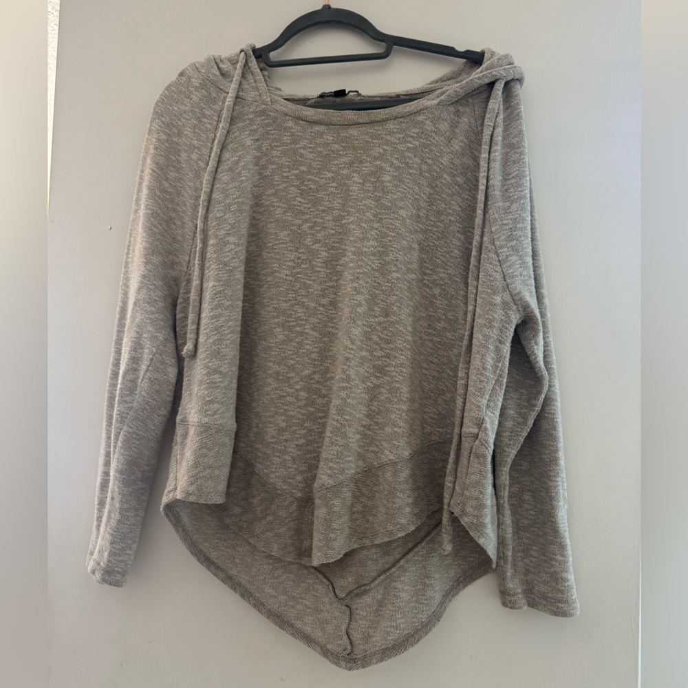 Threads 4 Thought Gray Asymmetrical Sweatshirt